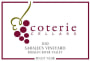 Coterie Cellars Saralee Pinot Noir 2012 Front Label