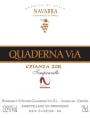 Quaderna Via Crianza Tempranillo 2011 Front Label