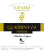 Quaderna Via Especial 2013 Front Label