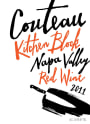 Couteau Wines Kitchen Block Red 2011 Front Label