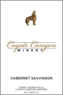 Coyote Canyon Winery and Lounge Cabernet Sauvignon 2010 Front Label