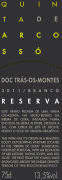 Quinta de Arcosso Reserva Branco 2011 Front Label