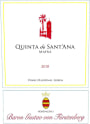 Quinta de Sant'Ana Baron Gustav von Furstenberg 2010 Front Label