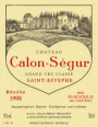 Chateau Calon-Segur Calon Segur 1998 Front Label