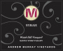 Andrew Murray Watch Hill Vineyard Syrah 2012 Front Label