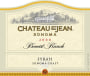 Chateau St. Jean Benoist Ranch Syrah 2008 Front Label