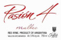 R.J. Vinedos Joffre e Hijas Pasion 4 Malbec 2014 Front Label