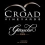 Croad Vineyards Grenache Pure 2010 Front Label