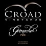 Croad Vineyards Grenache Pure 2008 Front Label