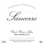 Noel et Jean-Luc Raimbault Sancerre Domaine du Pre Semele Rouge 2010 Front Label