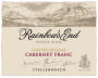 Rainbow's End Estate Limited Release Cabernet Franc 2014 Front Label
