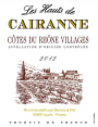 Ravoire & Fils Cotes du Rhone Villages Les Hauts de Cairanne 2012 Front Label