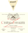 Rayas Chateau de Fonsalette Cotes du Rhone Cuvee Reserve Syrah 2005 Front Label