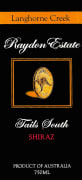 Raydon Estate Tails Shiraz 2003 Front Label