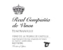 Real Compania de Vinos Vino de la Tierra Tempranillo 2012 Front Label