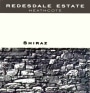 Redesdale Estate Vineyards Shiraz 2009 Front Label