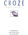 Croze Cabernet Sauvignon 2012 Front Label