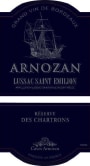 Caves Arnozan Lussac Saint-Emilion Reserve des Chartrons 2014 Front Label