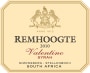Remhoogte Valentino Shiraz 2010 Front Label