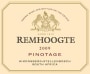 Remhoogte Pinotage 2009 Front Label