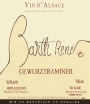 Rene Barth Gewurztraminer 2012 Front Label