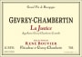 Rene Bouvier Gevrey-Chambertin La Justice 2011 Front Label