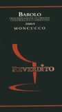 Reverdito Barolo Moncucco 2003 Front Label