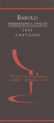 Reverdito Barolo Castagni 2009 Front Label