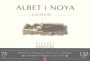 Albet I Noya Lignum Negre 2010 Front Label