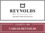 Reynolds Wine Growers Carlos Reynolds 2009 Front Label