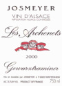 Josmeyer Les Archenets Gewurtztraminer 2000 Front Label