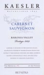 Kaesler Cabernet Sauvignon 2009 Front Label