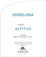 Andeluna Altitud Malbec 2011 Front Label