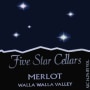 Five Star Cellars Merlot 2009 Front Label