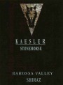 Kaesler Stonehorse Shiraz 2003 Front Label