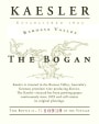 Kaesler The Bogan Shiraz 2003 Front Label