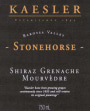 Kaesler Stonehorse GSM 2012 Front Label