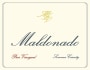 Maldonado Parr Vineyard Chardonnay 2011 Front Label