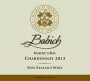 Babich Hawke's Bay Unoaked Chardonnay 2013 Front Label
