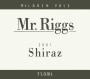 Mr. Riggs Shiraz 2001 Front Label