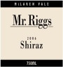 Mr. Riggs Shiraz 2006 Front Label