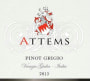 Attems Pinot Grigio 2013 Front Label