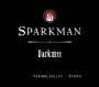 Sparkman Darkness Syrah 2011 Front Label