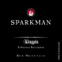 Sparkman Kingpin Cabernet Sauvignon 2009 Front Label
