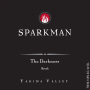 Sparkman Darkness Syrah 2009 Front Label