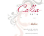 Bodegas Callia Alta Malbec 2014 Front Label