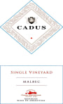 Nieto Senetiner Cadus Malbec 2008 Front Label