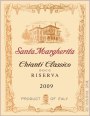 Santa Margherita Chianti Classico Riserva 2009 Front Label
