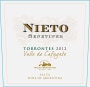 Nieto Senetiner Torrontes 2012 Front Label