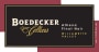 Boedecker Cellars Athena Pinot Noir 2012 Front Label